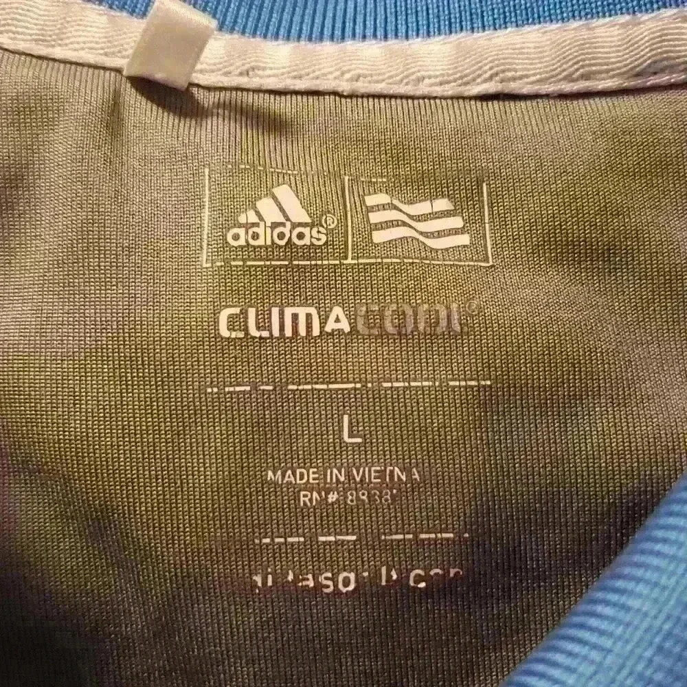 Men's Adidas Climacool Golf Shirt. SZ Lg - Picture 3 of 4